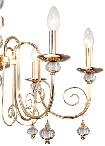 Подвесная люстра Escada Shine 678/6PL Gold