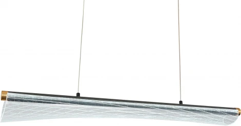 Подвесной светильник Natali Kovaltseva INNOVATION STYLE 83140 с пультом ДУ, моб. приложением 80W, золото, LED (регулировка яркости, 220V, на проводе)