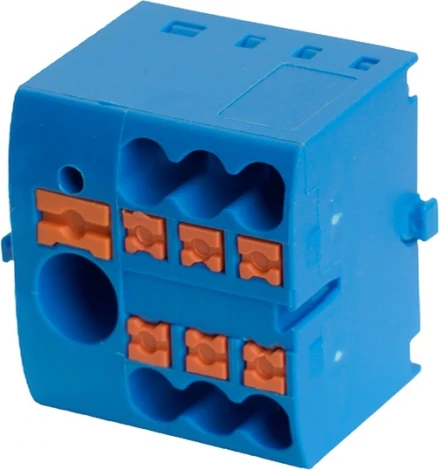 Зажим блочный на 6 точек Stekker 49753