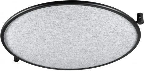 Трековый светильник модульный LED ART-APRIORI-ACOUSTIC-R820-25W Day4000 (BK-GR, 160 deg, 48V) (Arlight, IP20 Металл) 049315