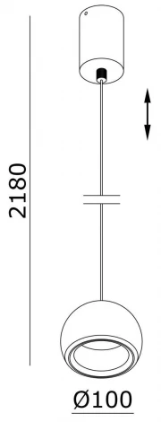 Подвесной светильник Deko-Light Heze 342126 (LED, 220V, на проводе, шар)