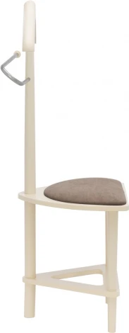 Вешалка со стулом Leset Атланта Leset (Микровелюр/Коричневый) арт.2000000092409