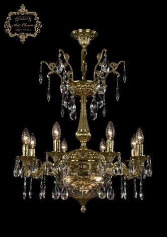 Подвесная люстра Art Classic 31.19 31.19.8.CK125SP.250SP.G.Sp.Clear.1D