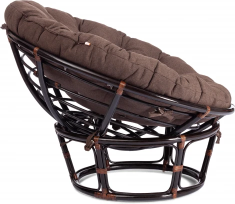 Кресло "PAPASAN" 23/01 W /с подушкой (Коричневый)