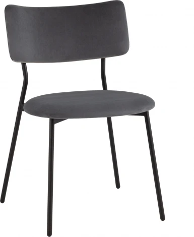 Стул Амелия велюр темно-серый Stool Group арт.УТ000039956