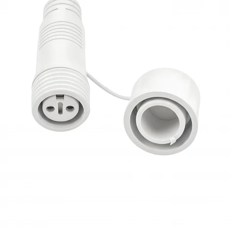 Провод-шина для гирлянд серии F90PRO 2м. 20 Т-коннекторов, шаг 10см статика/мерцание IP67 белый Uniel UCX-F90 T20/2M/WH