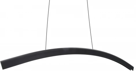 Подвесной светильник светодиодный с регулировкой цветовой температуры Mizi'en Slim MZ31505-1500B-black (220V, на тросе)