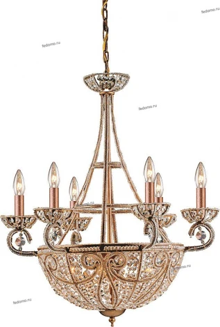 Подвесная люстра N-Light 596 5967/6+4 dark bronze