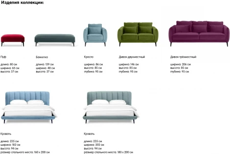 Кровать Amsterdam 1800 ОГОГО (арт.583431), (Велюр/Бордовый)