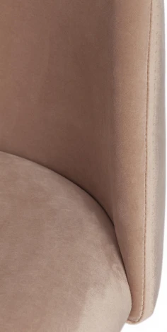 Стул MONRO (mod. 710) / 1 шт. в упаковке (Ткань,Металл /Бежевый,Черный)