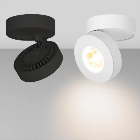 LED спот SP-MONA-SURFACE-R100-12W Warm3000 (WH, 24 deg) (Arlight, IP40 Металл) 025440(1) (220V)