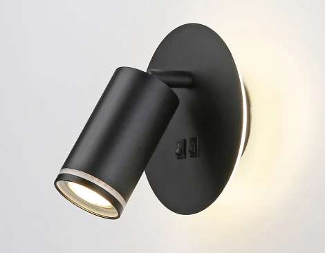 Настенный светильник светодиодный для чтения с выключателем Ambrella WALLERS FW2463 (220V)