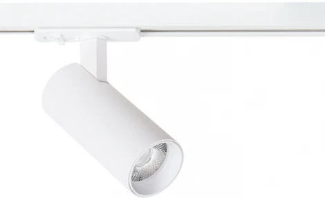 Трековый однофазный светильник светодиодный 10W 220V Arte Lamp Bene A1945PL-1WH