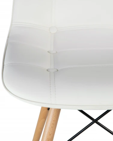 Стул обеденный BENNET (ножки светлый бук, кремовый)