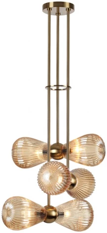 Потолочная люстра ярусная на штанге Elica 5402/6 (220V)