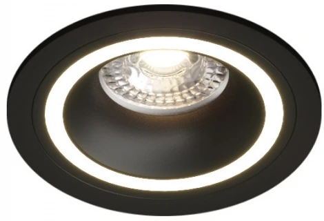 Встраиваемый светильник DK2060 DK2060-BK (220V, круглые)