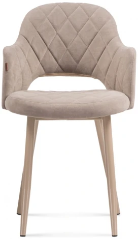 Стул Гутрид ромбы спереди капучино 504184 Woodville