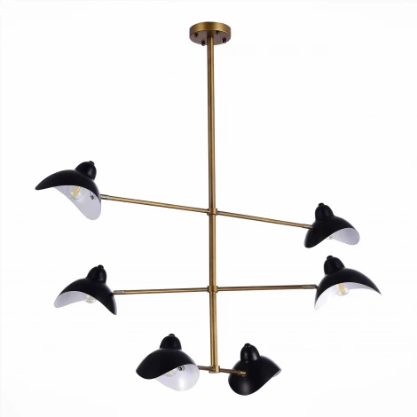 Потолочная люстра ярусная на штанге ST Luce Minne SL1801.303.06 (220V)