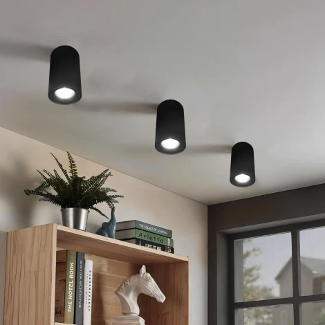 Накладной светильник Loft It Tictac 10220 Black 4000K (LED, круглые)