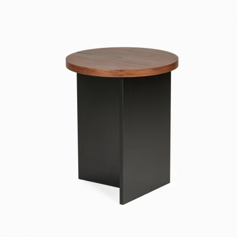 Журнальный столик Walnut Grove диаметр 40 COSMO арт.CT-0170B