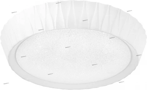 Потолочный светильник круглый Omnilux Tissi OML-49107-48 (LED, 220V, пульт управления)