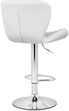 Барный стул Woodville Porch white / chrome 15508
