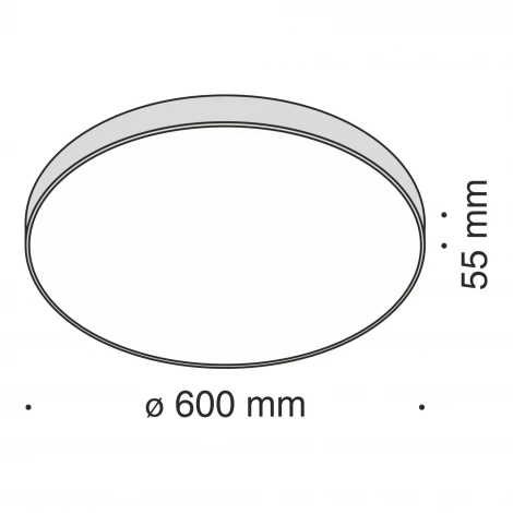 Потолочный светильник Zon 4000K 1x90Вт 120° LED Maytoni Technical C032CL-L96W4K