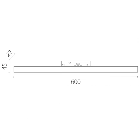 Трековый светильник низковольтный светодиодный 48V 24W Lightstar Uno CCT 269606CCT