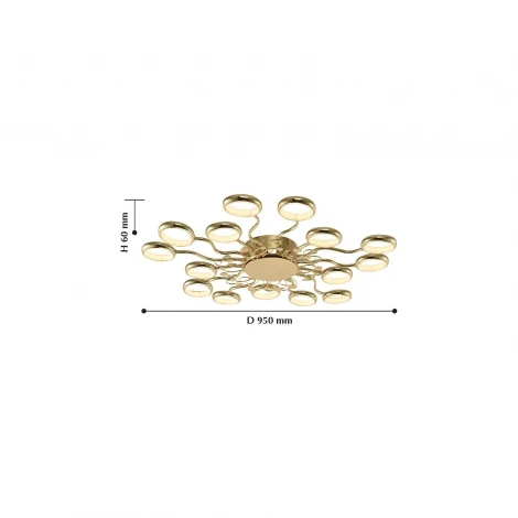 Потолочная люстра Favourite Dominium 2321-15C