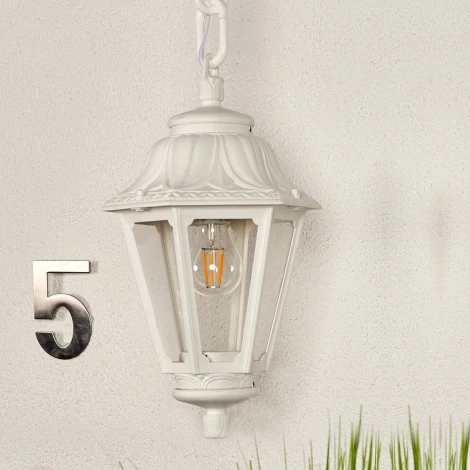 Уличный светильник подвесной Fumagalli Anna E22.120.000.WXF1R (220V, на цепи, IP44)