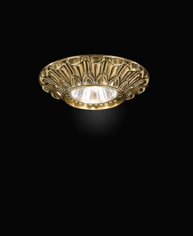 Встраиваемый точечный светильник Reccagni Angelo 1077 SP Oro (220V)