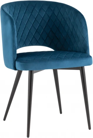 Стул-кресло Stool Group Дарелл велюр синий УТ000035303