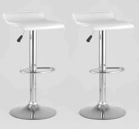 Стул барный Stool Group Хай-Тек белый 2 шт