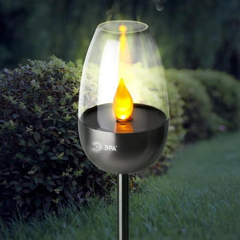 Грунтовый светильник светодиодный на солнечных батареях ЭРА ERASF22-37