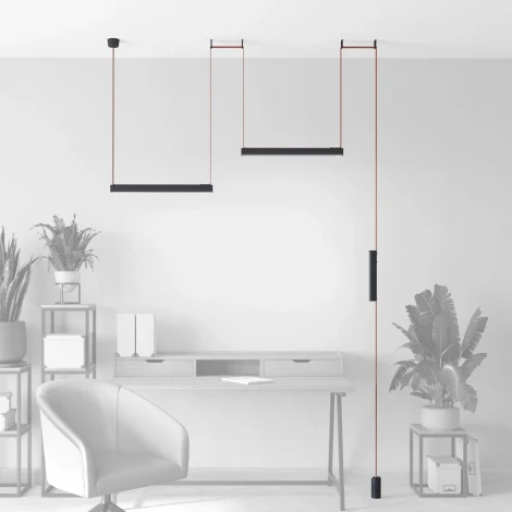 Комплект ременной трековой системы Belty Denkirs Belty Set DK55SET18-01-BR (LED, 48V)