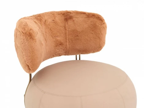 Кресло Oysho ОГОГО 761813 (бежевый, терракотовый)