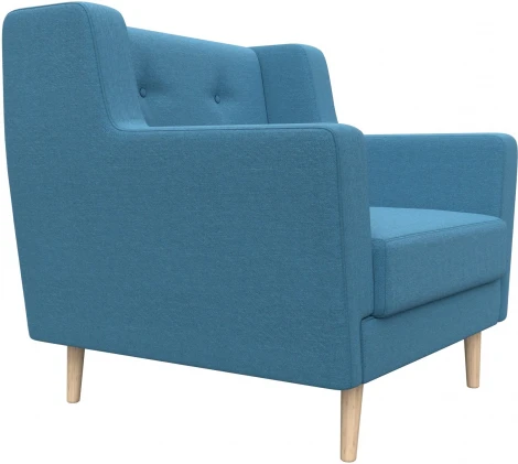 Кресло Брайтон (Голубой/Рогожка) Лига Диванов арт.125629