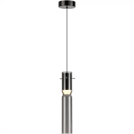 Подвесной светильник Odeon Light Scrow 5058/5L PENDANT черный/дымчатый/металл/стекло LED 5W 3000K (220V, на проводе, круглые)