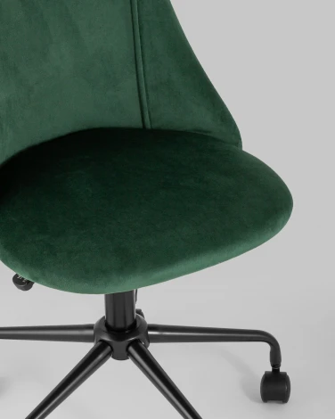 Кресло компьютерное Сиана велюр зеленый УТ000005615