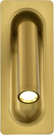 Спот ST Luce SL6238 SL6238.301.01 латунь/латунь LED 1*3W 4000K (220V)