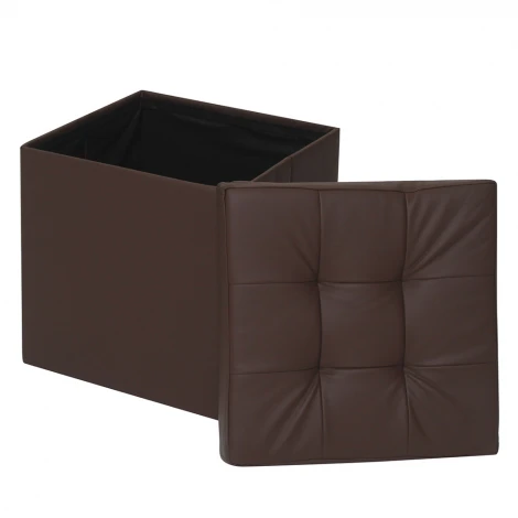 Пуфик Dreambag складной Коричневый ЭкоКожа 1611300