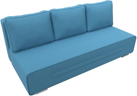 Диван прямой Приам (Голубой/Рогожка) Лига Диванов арт.123378