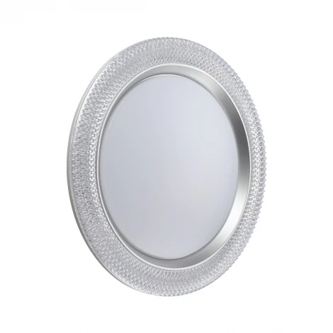 Настенно-потолочный светильник Sonex Vendy 7782/DL пластик/белый/серебро LED 48Вт пульт ДУ (регулировка яркости, 220V, круглые, IP43)