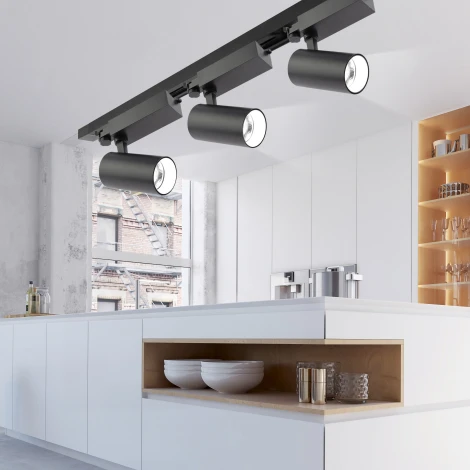 Трековый светильник ЭРА SТR-30-36-30K-B30 (LED, 220V, круглые, IP40)