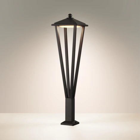 Уличный наземный светильник Odeon Light Bearitz 6655/12GL3 черный/металл/акрил IP65 LED 12W 3000K 220V