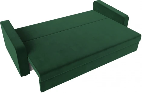 Диван прямой Лига-009 (Зеленый/Велюр) Лига Диванов арт.118043
