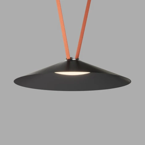 Трековый светильник низкоковольтный для ременной системы LED 48V Denkirs Belty Flow DK5569-BK