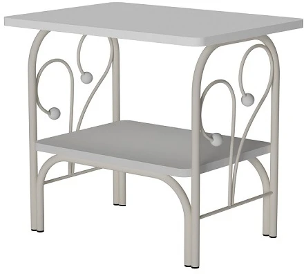 Прикроватная тумба Форвард МК-7, ММД 202,Белый