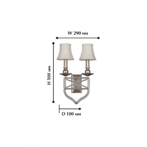 Бра Favourite Marquise 1921-2W