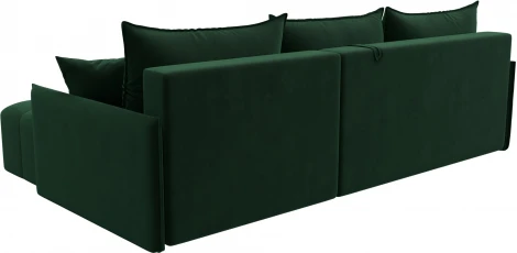 Диван угловой Лига-054 НПБ угол универсальный Лига Диванов (Велюр) арт.129029